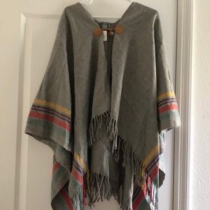 Brand New fall poncho/cape